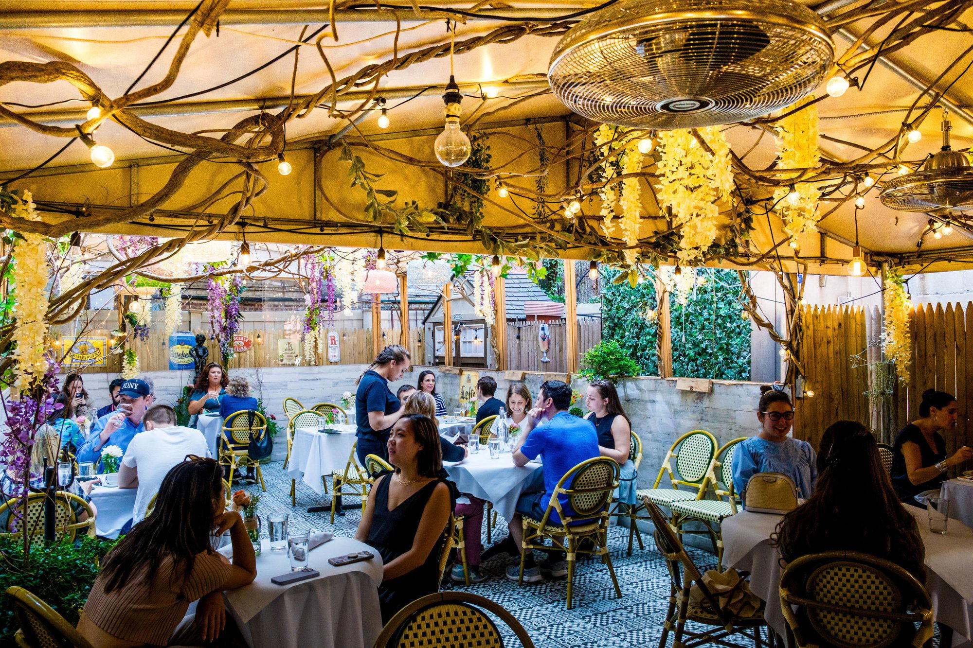 B. Cafe restaurant in New York City, United States