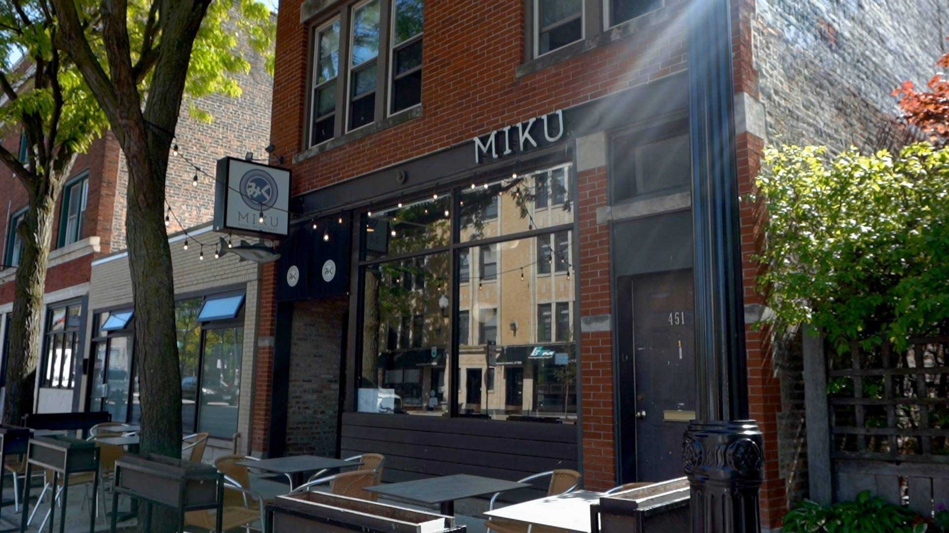 Miku Sushi restaurant in Chicago, United States