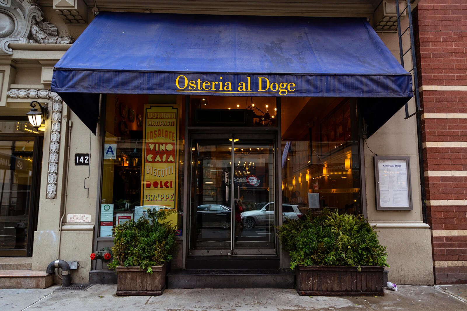 Osteria al Doge, Restaurant in New York City