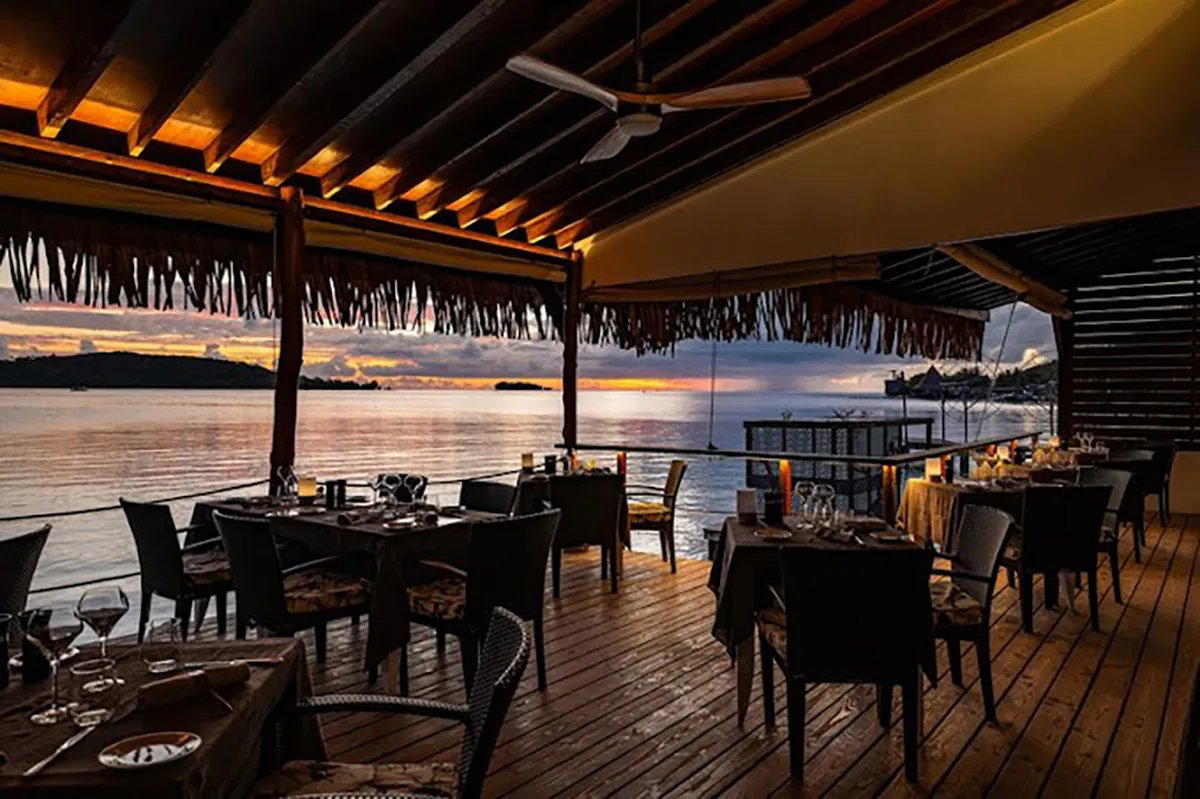 Restaurant Saint James restaurant in Bora Bora