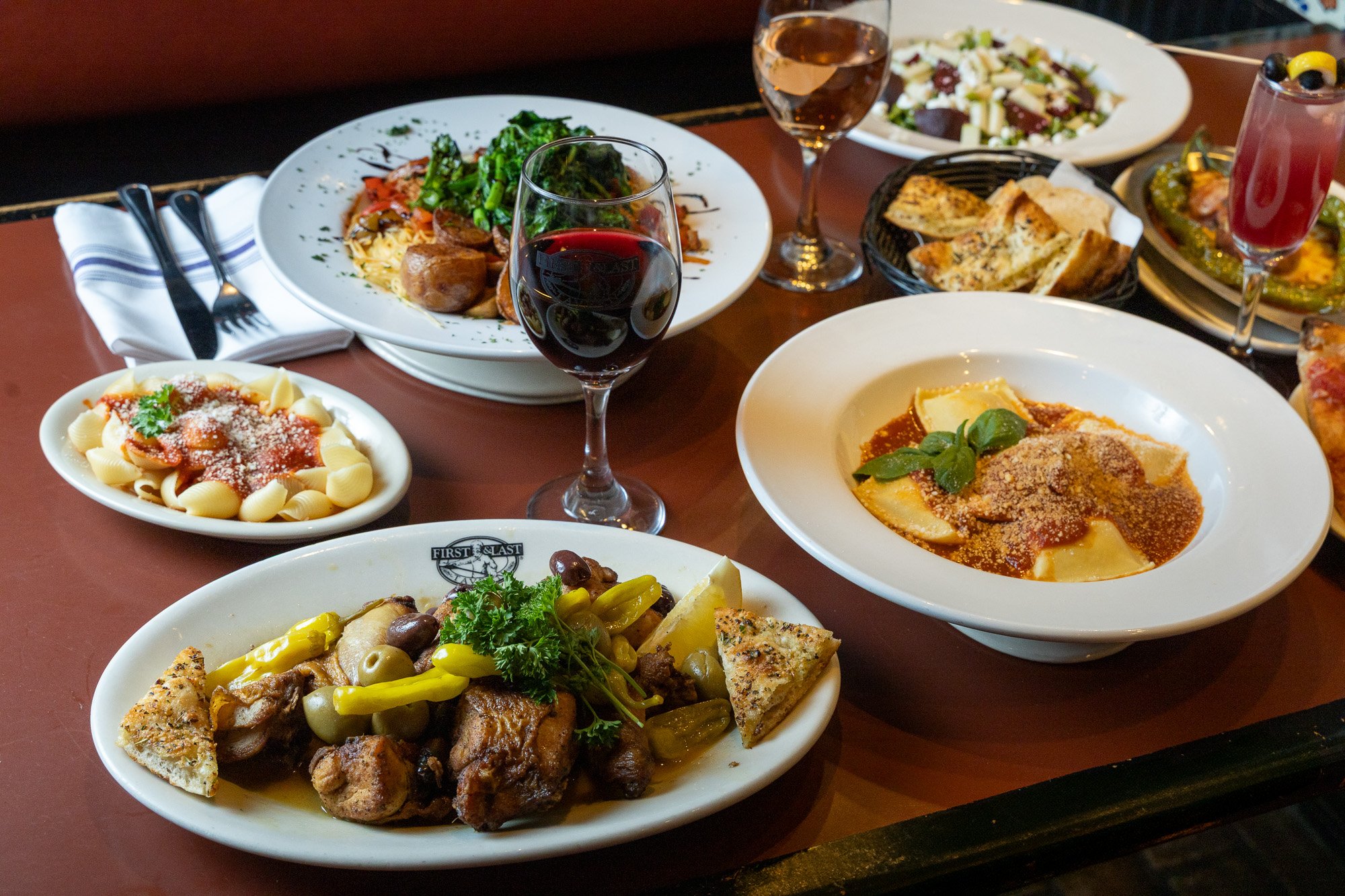 First & Last Tavern restaurant in Hartford, United States