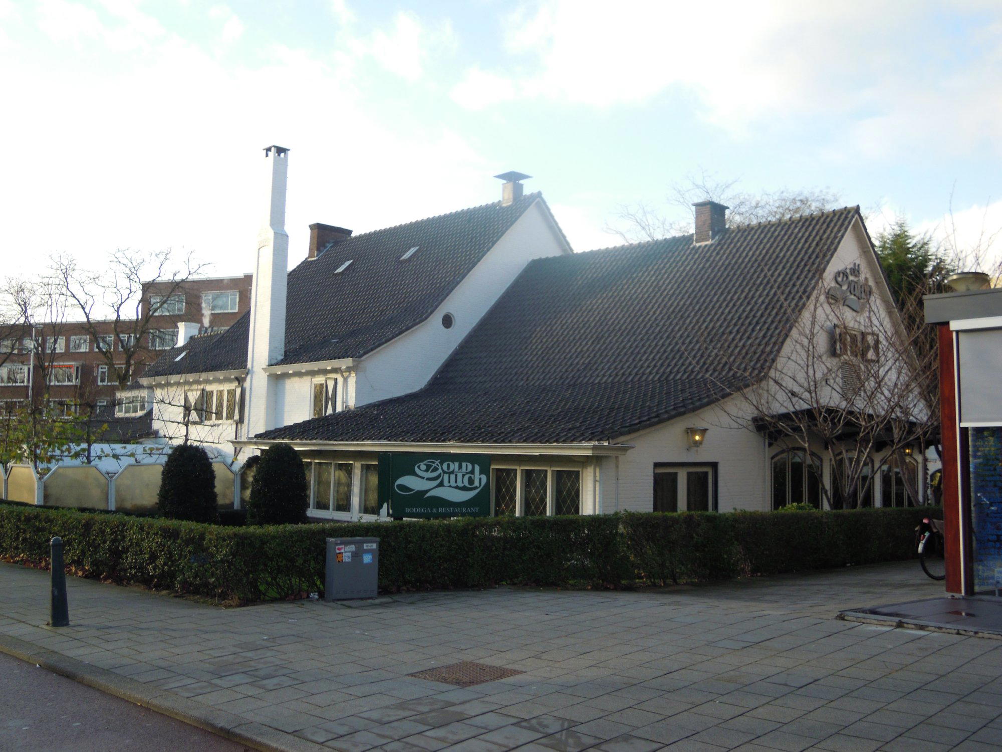 Old Dutch restaurant in Rotterdam, Netherlands
