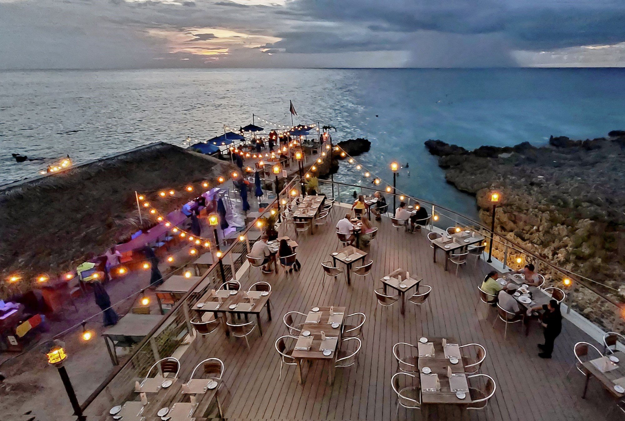 Cracked Conch Restaurant & Macabuca Tiki Bar restaurant in West Bay, Cayman Islands
