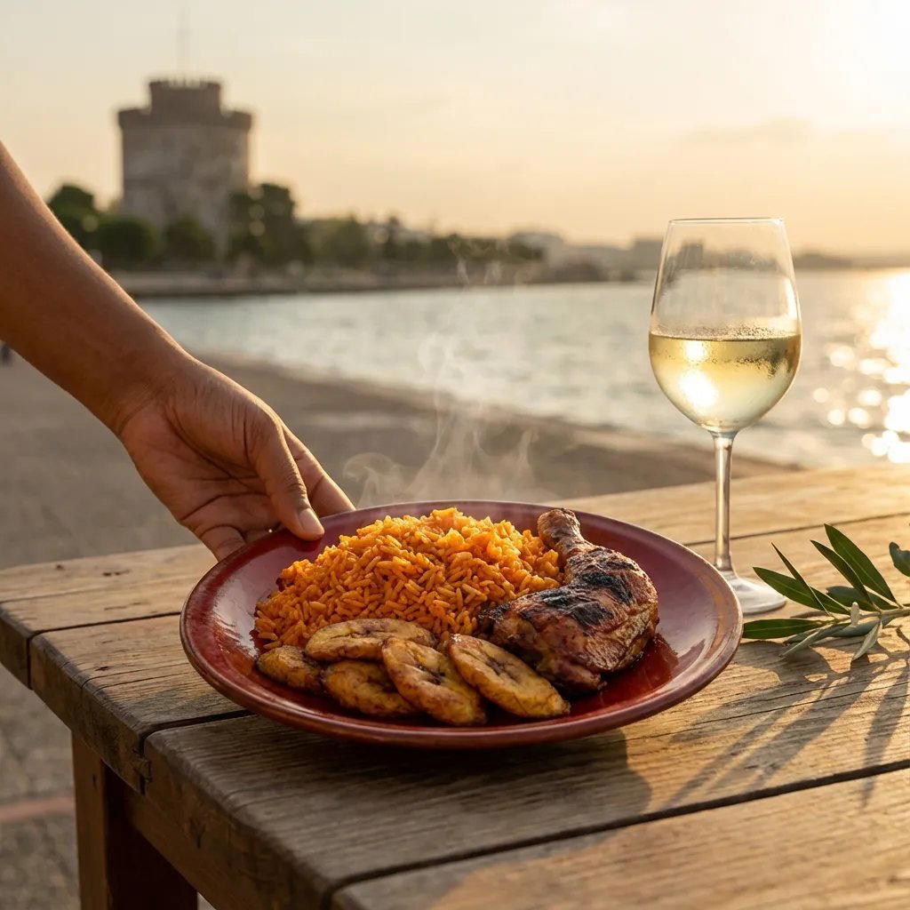 Odo Afro Fusion Kitchen restaurant in Thessaloniki