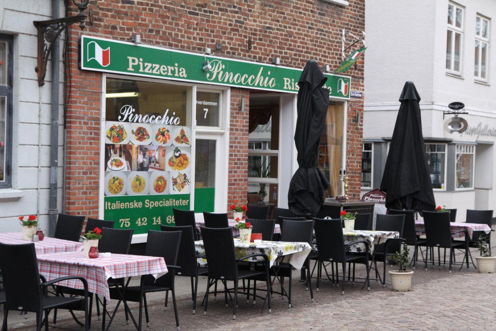 Pinocchio restaurant in Ribe