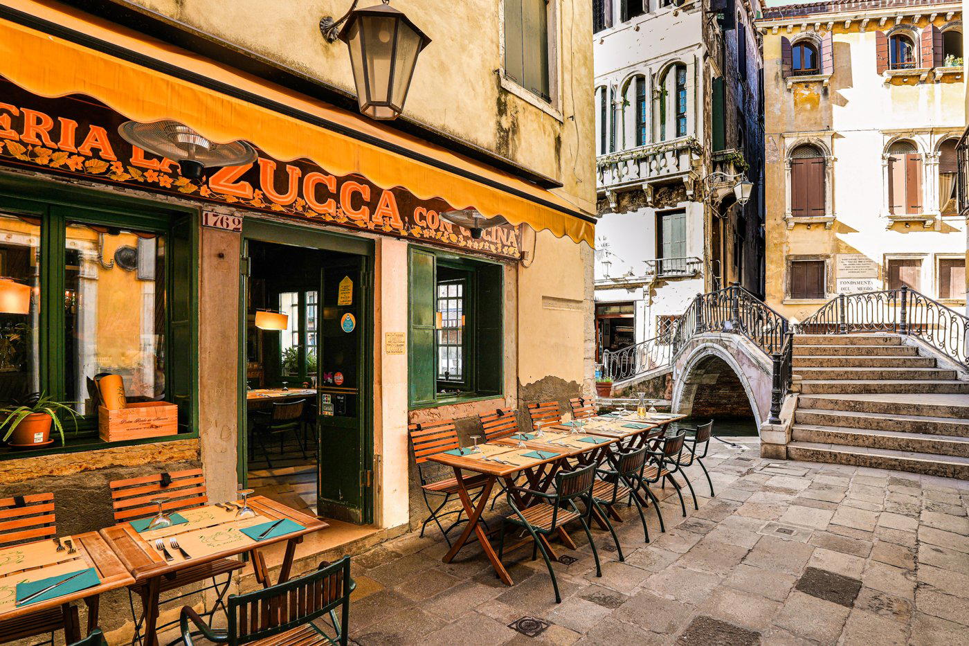La Zucca restaurant in Venice, Italy