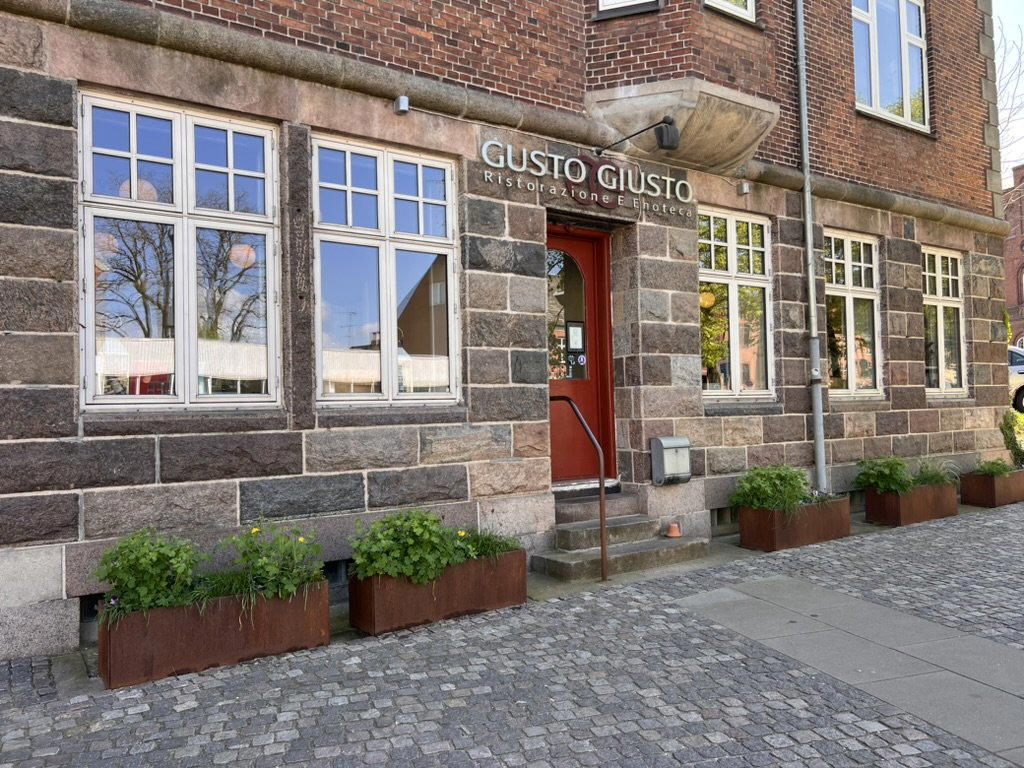 Gusto Giusto restaurant in Roskilde, Denmark