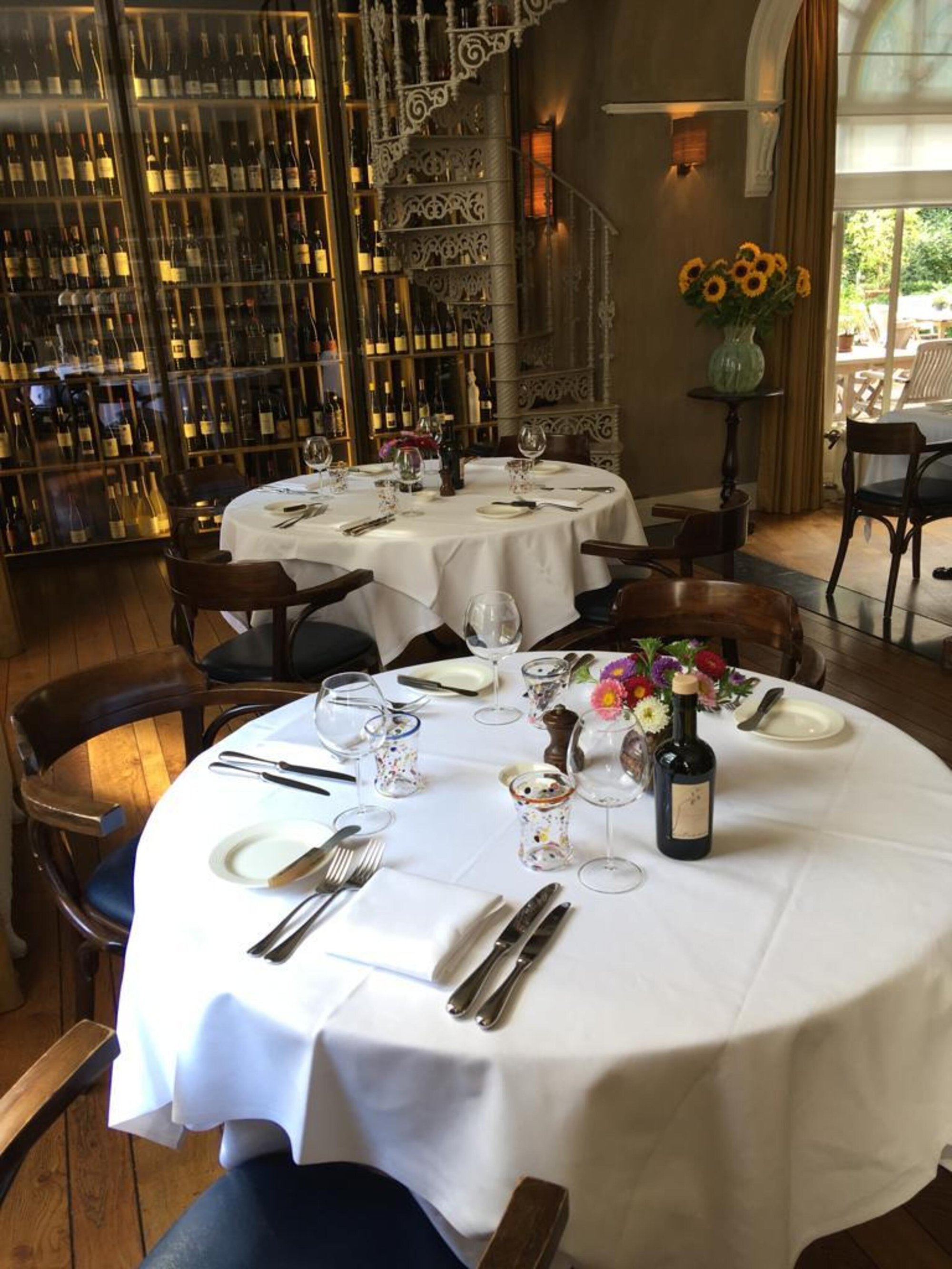 Vin d'Où restaurant in Antwerp, Belgium