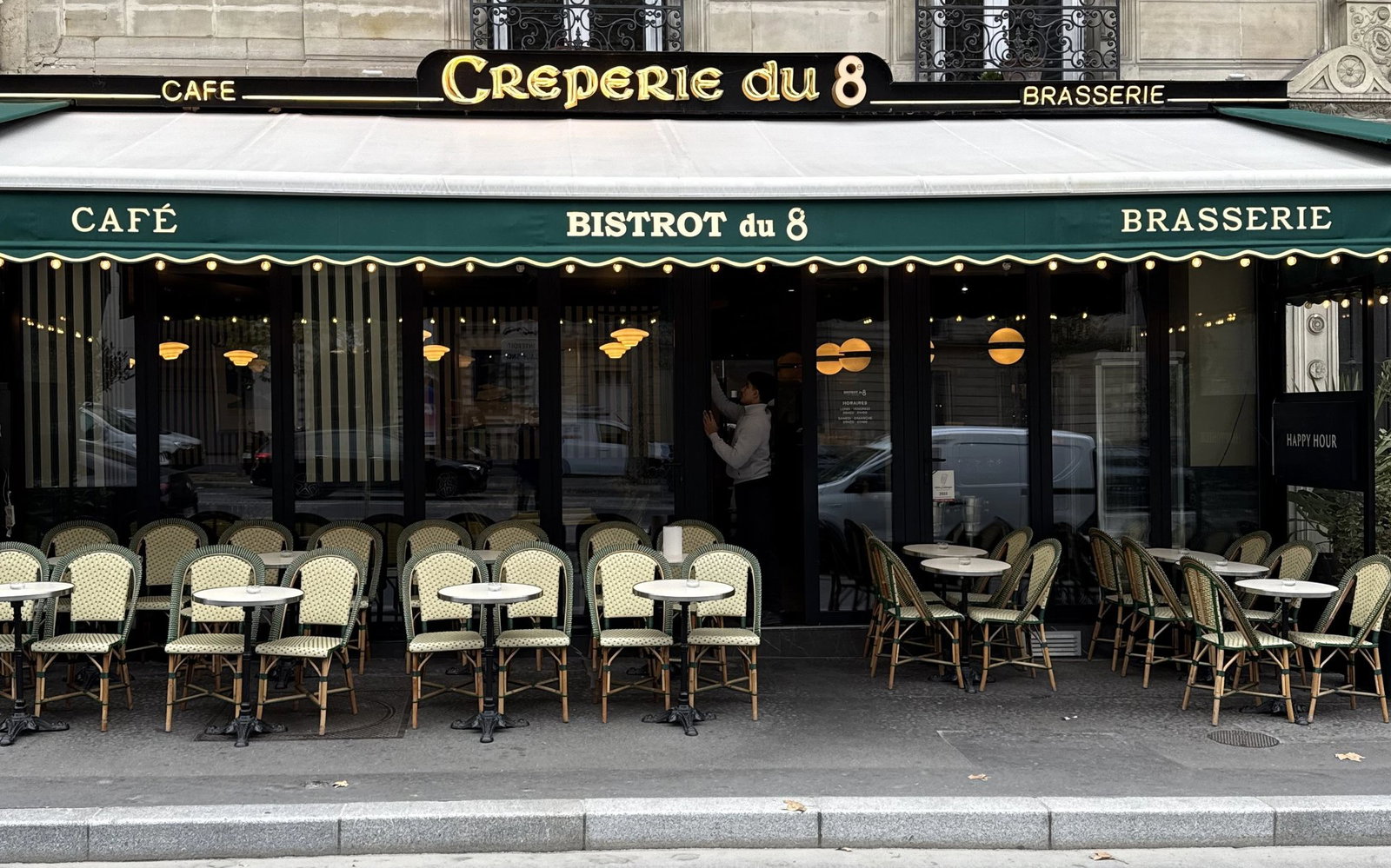 Bistrot du 8ème, Paris, France