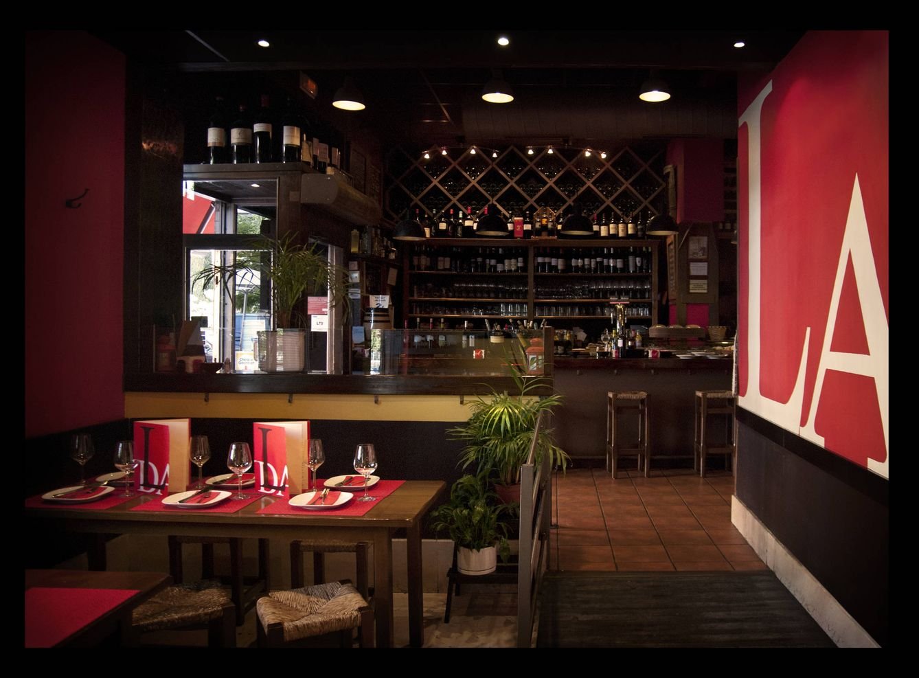 LaLanda restaurant in Madrid, Spain