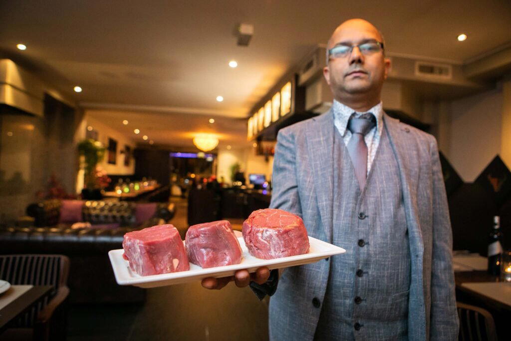 De Royal ChopHouse restaurant in Amsterdam, Netherlands