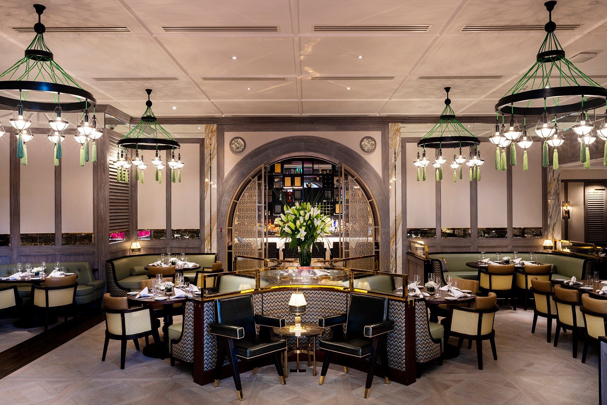 Jamavar restaurant in Doha