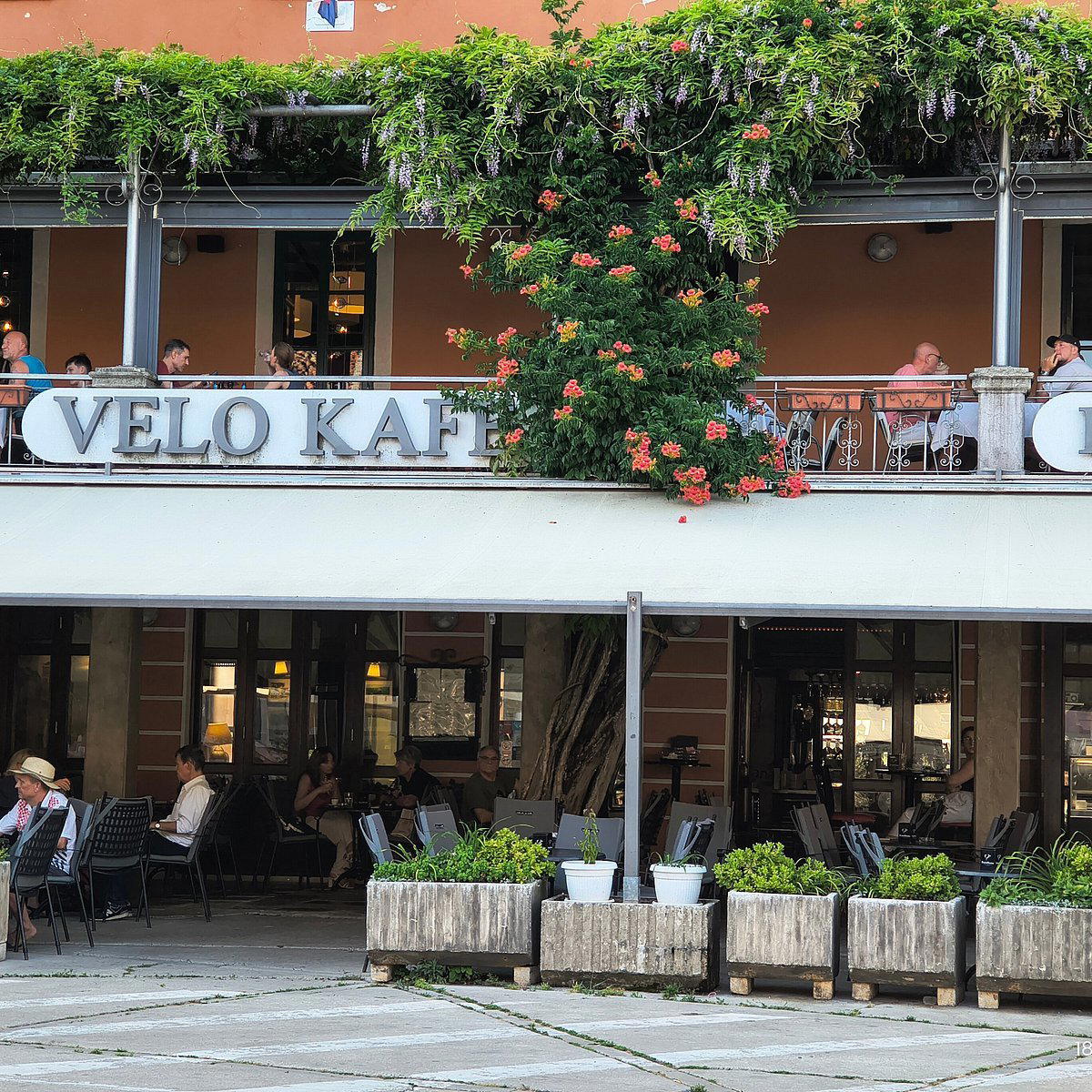 Velo Kafe restaurant in Labin, Croatia