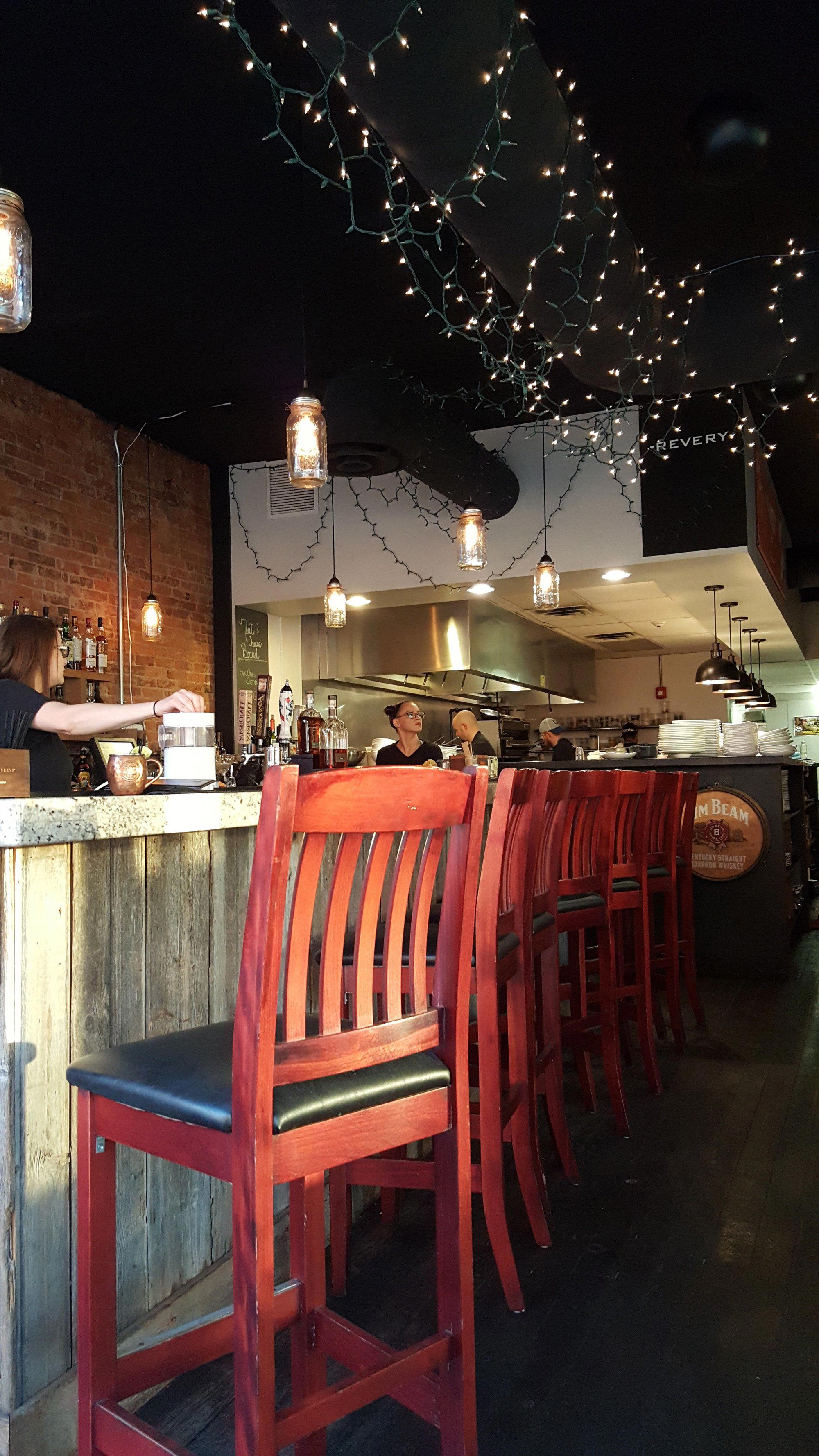 Revery restaurant in Greenwood