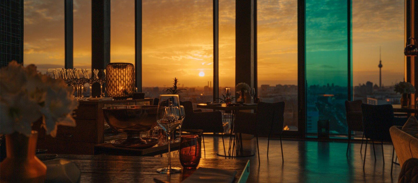 Sky Kitchen restaurant in Berlin, Germany