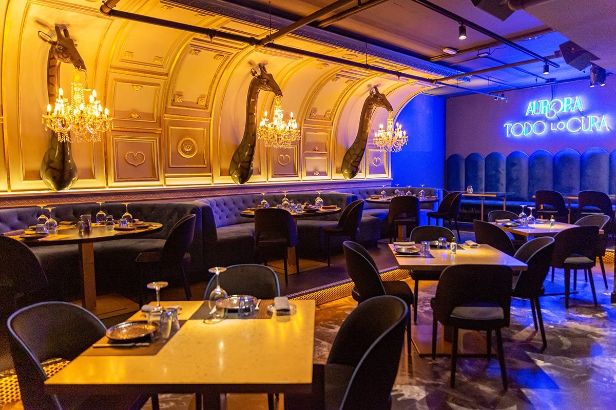 Aurora restaurant in Madrid, Spain