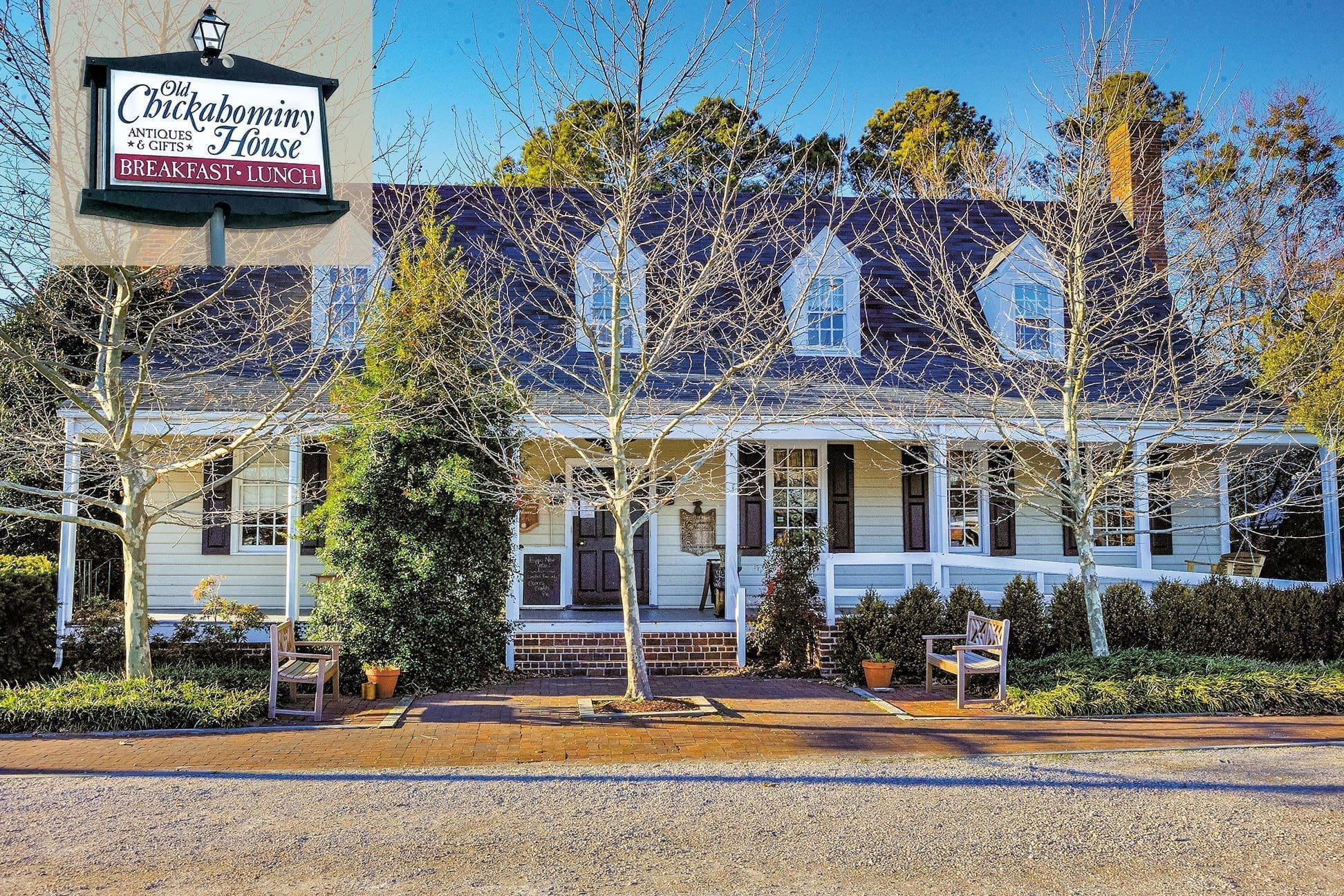 Old Chickahominy House restaurant in Williamsburg, United States