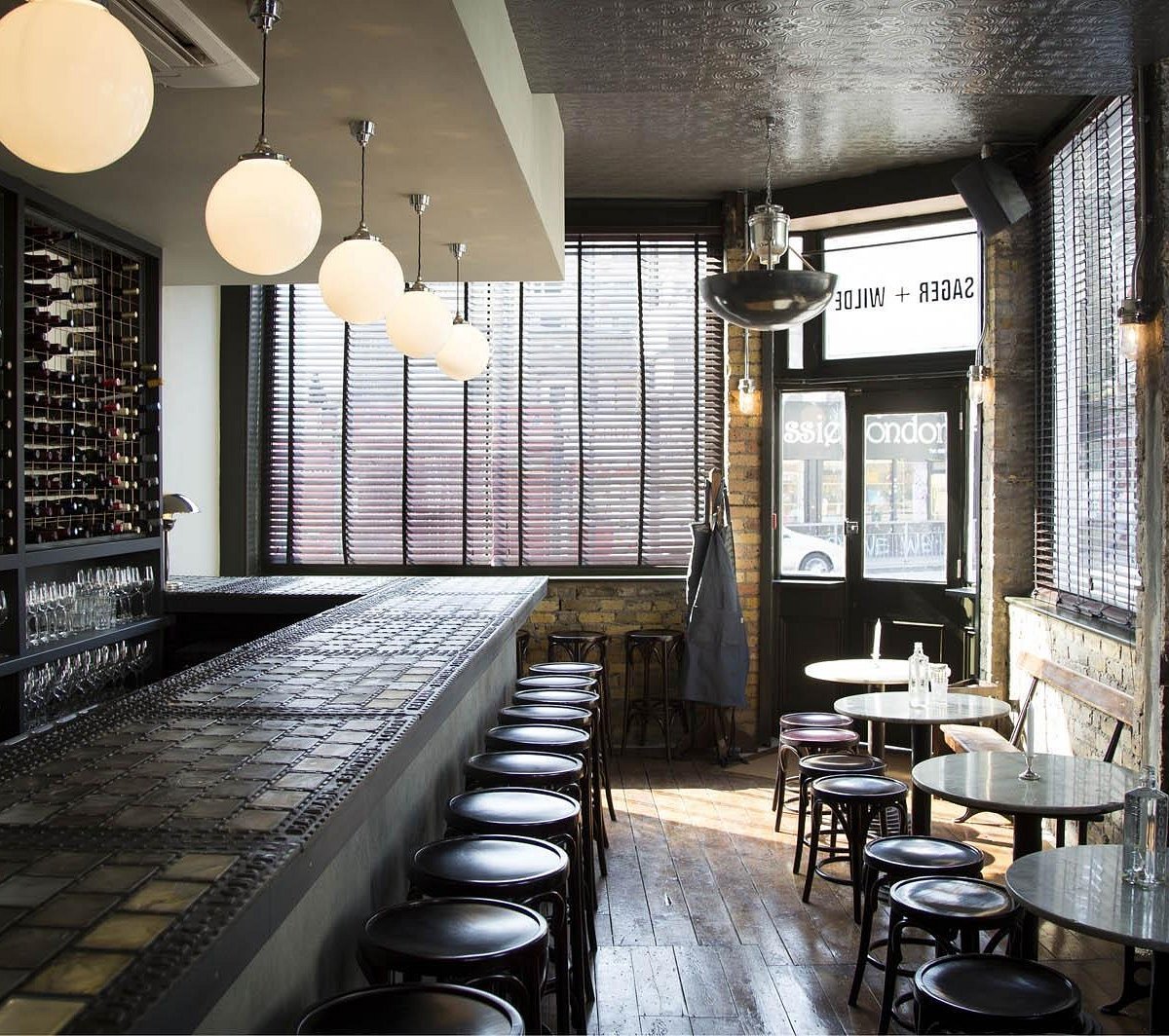Sager + Wilde restaurant in London, United Kingdom