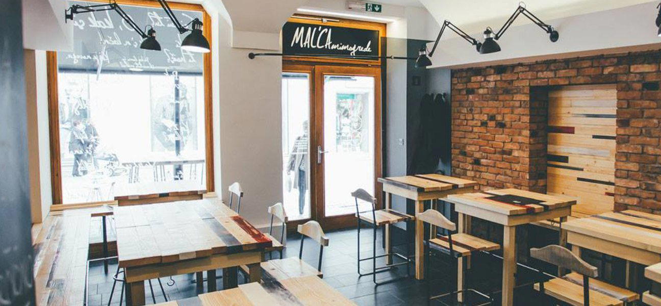 Malca Mimogrede restaurant in Maribor, Slovenia