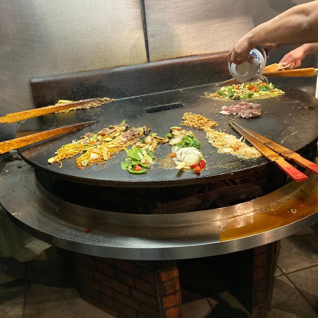 The Mongolian BBQ restaurant in Dublin, Ireland