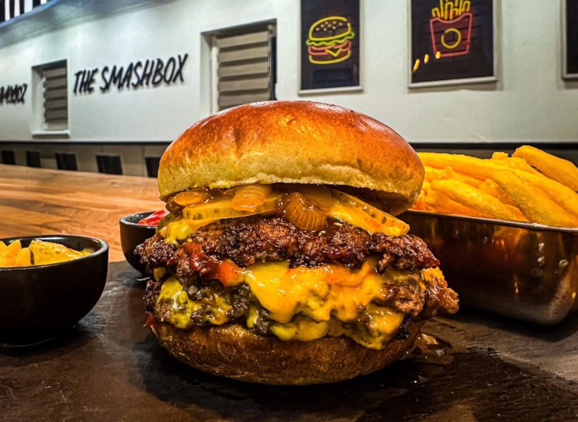 The Smashbox restaurant in Nyiregyhaza