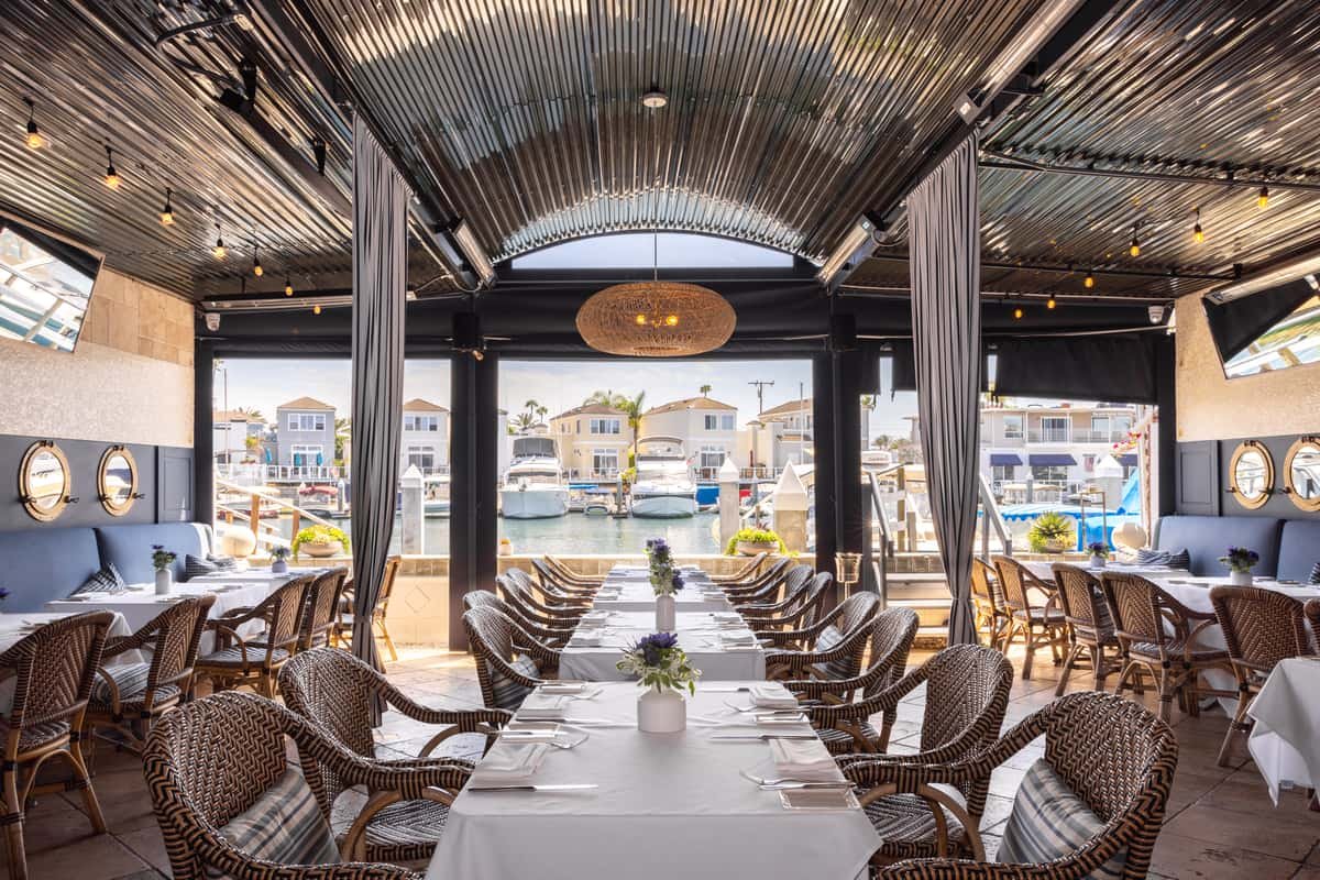 The Dock restaurant in Newport Beach, United States
