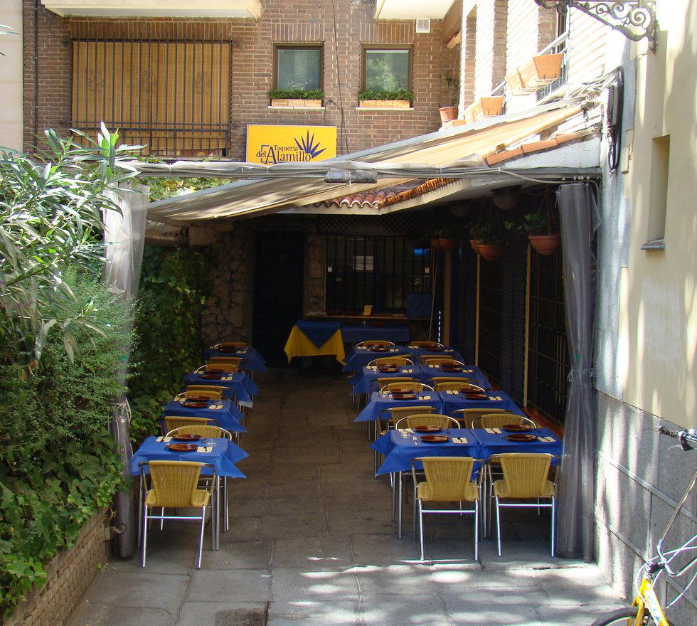 Taquería del Alamillo restaurant in Madrid, Spain