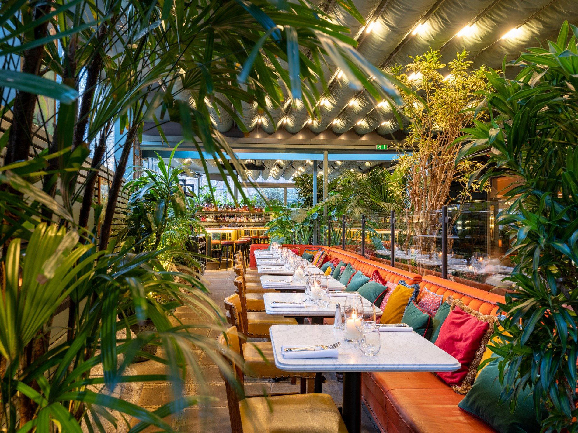 The Ivy City Garden restaurant in London, United Kingdom
