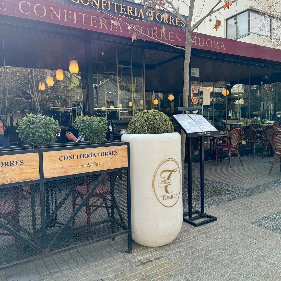 Confitería Torres restaurant in Santiago, Chile