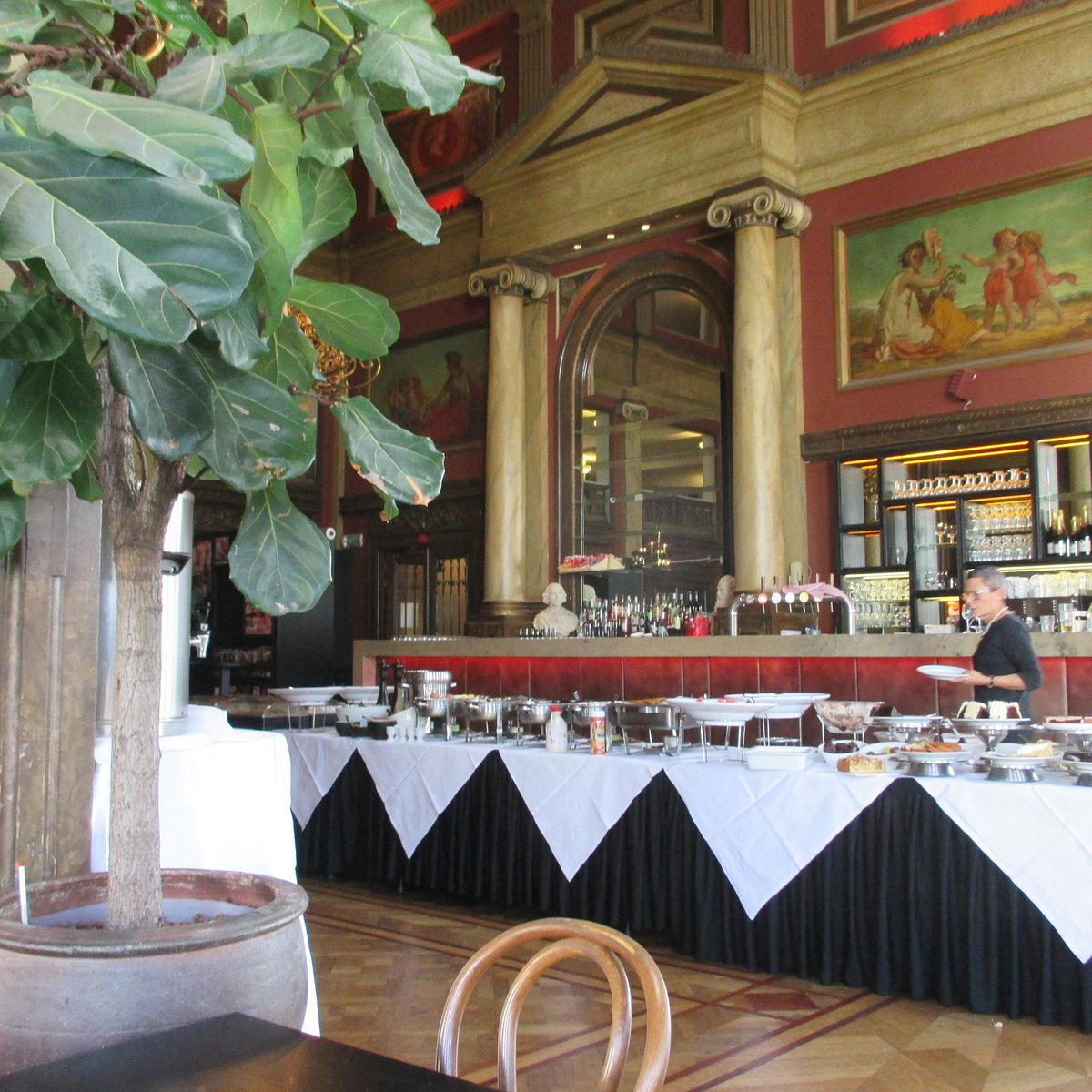 De Foyer restaurant in Antwerp, Belgium