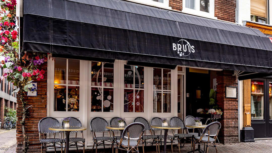 Brasserie BRUIS restaurant in Haarlem, Netherlands