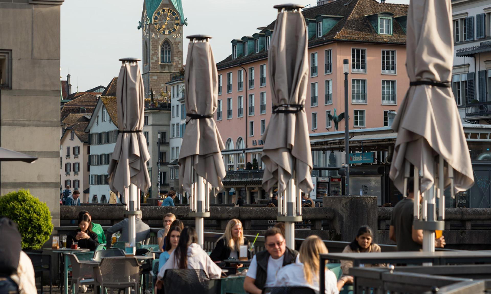 Rathaus-Café restaurant in Zürich, Switzerland