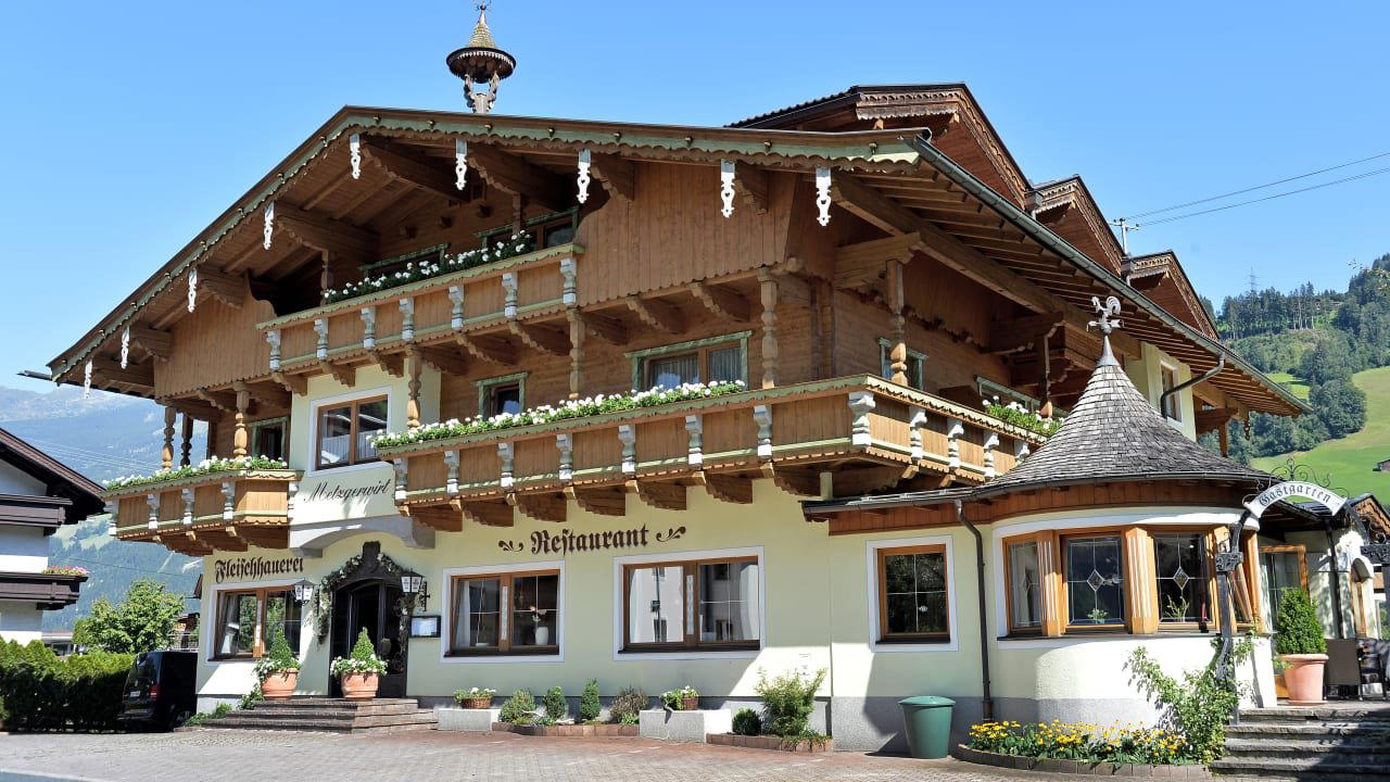 Metzgerwirt restaurant in Hippach, Austria
