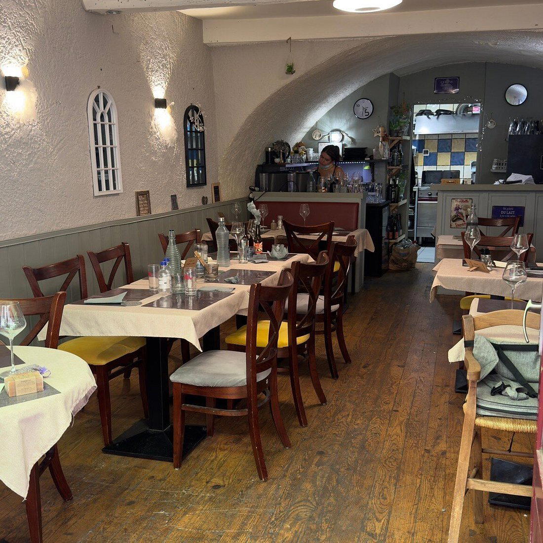 La Farigoule restaurant in Nyons, France