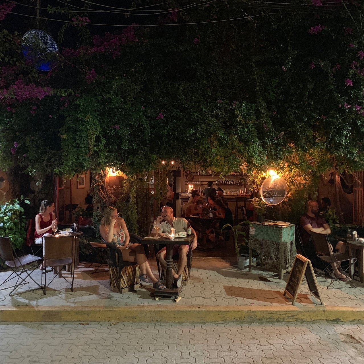 Tres Galeones restaurant in Tulum