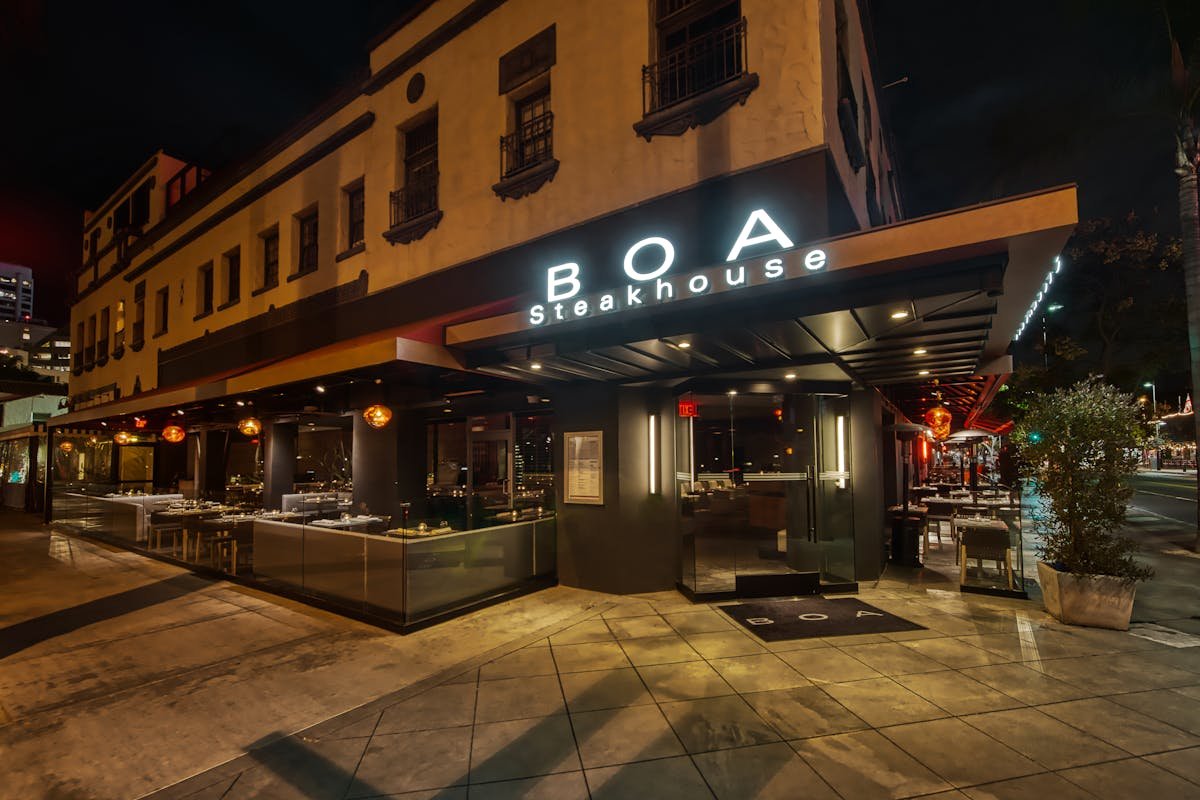 BOA Steakhouse, Restaurant in Santa Monica