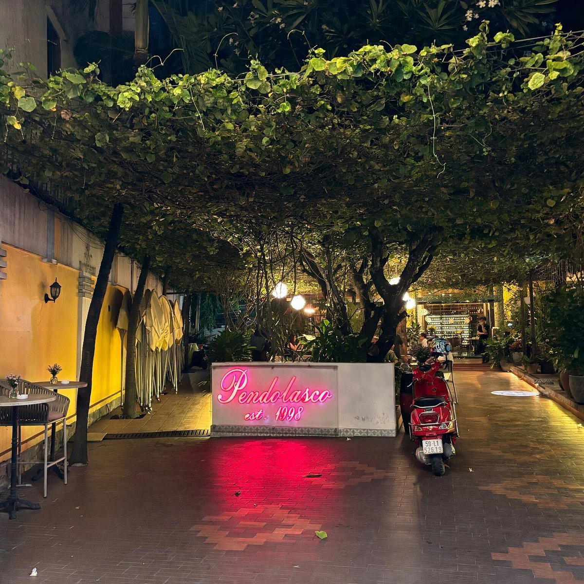 Pendolasco restaurant in Ho Chi Minh City, Vietnam