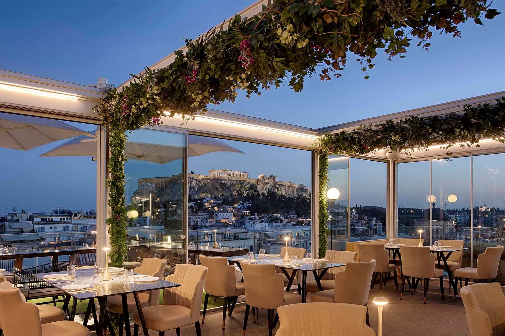 Roof Top Galaxy Dispensary at THE ILISIAN, Restaurant in Athens