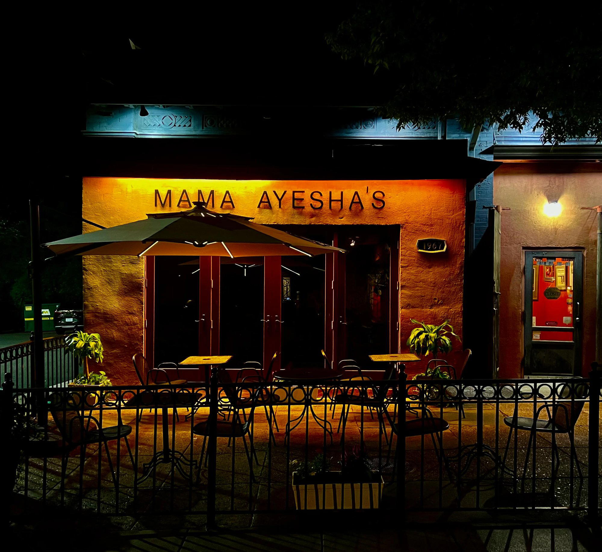 Mama Ayesha's restaurant in Washington DC, United States