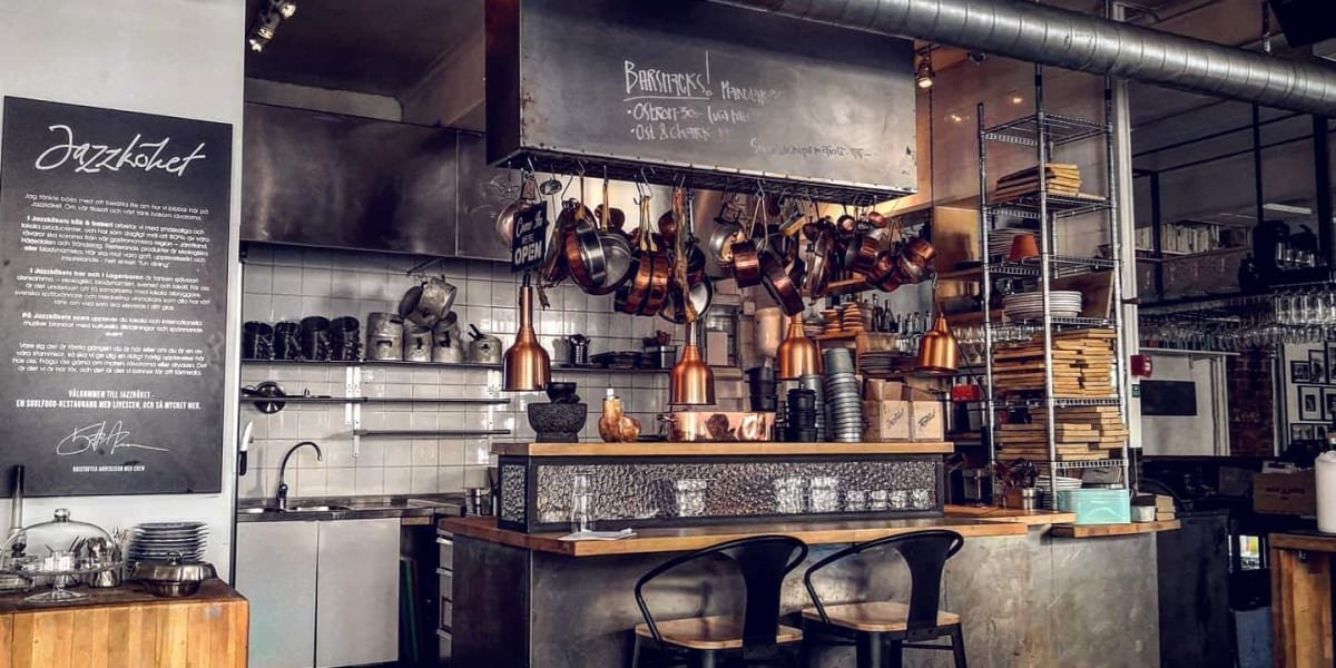 Jazzköket restaurant in Östersund, Sweden