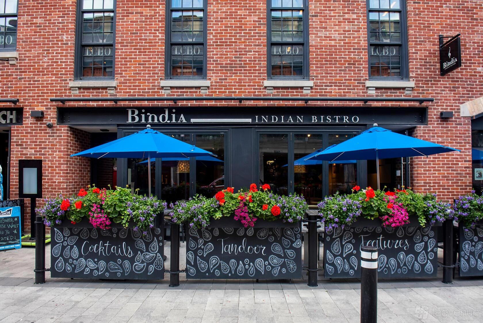 Bindia Indian Bistro restaurant in Toronto, Canada