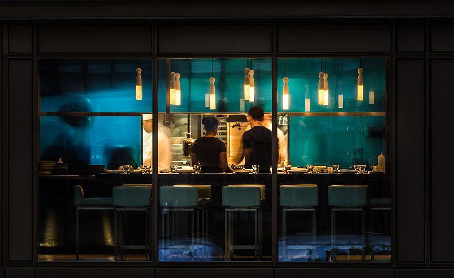 Yauatcha City restaurant in London, United Kingdom