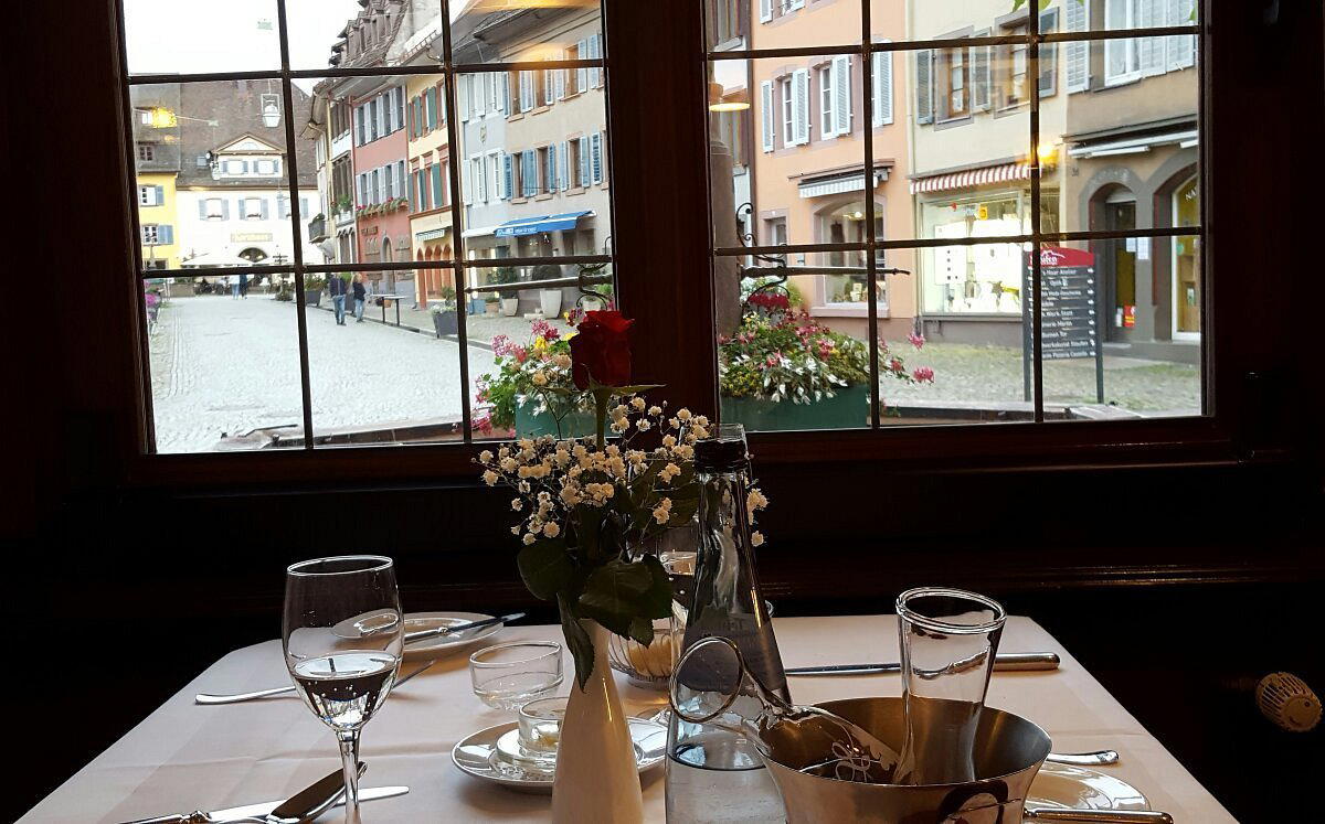 Die Krone restaurant in Staufen im Breisgau