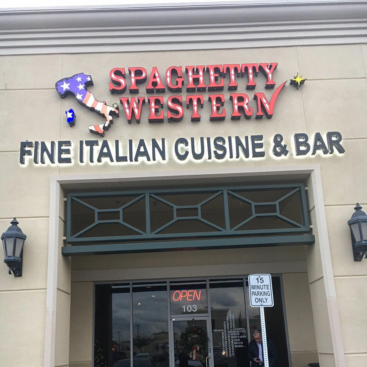 Spaghetty Western restaurant in Las Vegas, United States