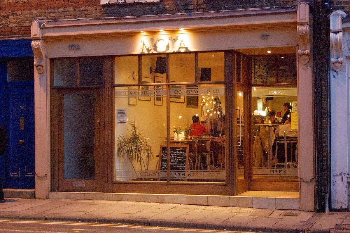Moya restaurant in Oxford, United Kingdom