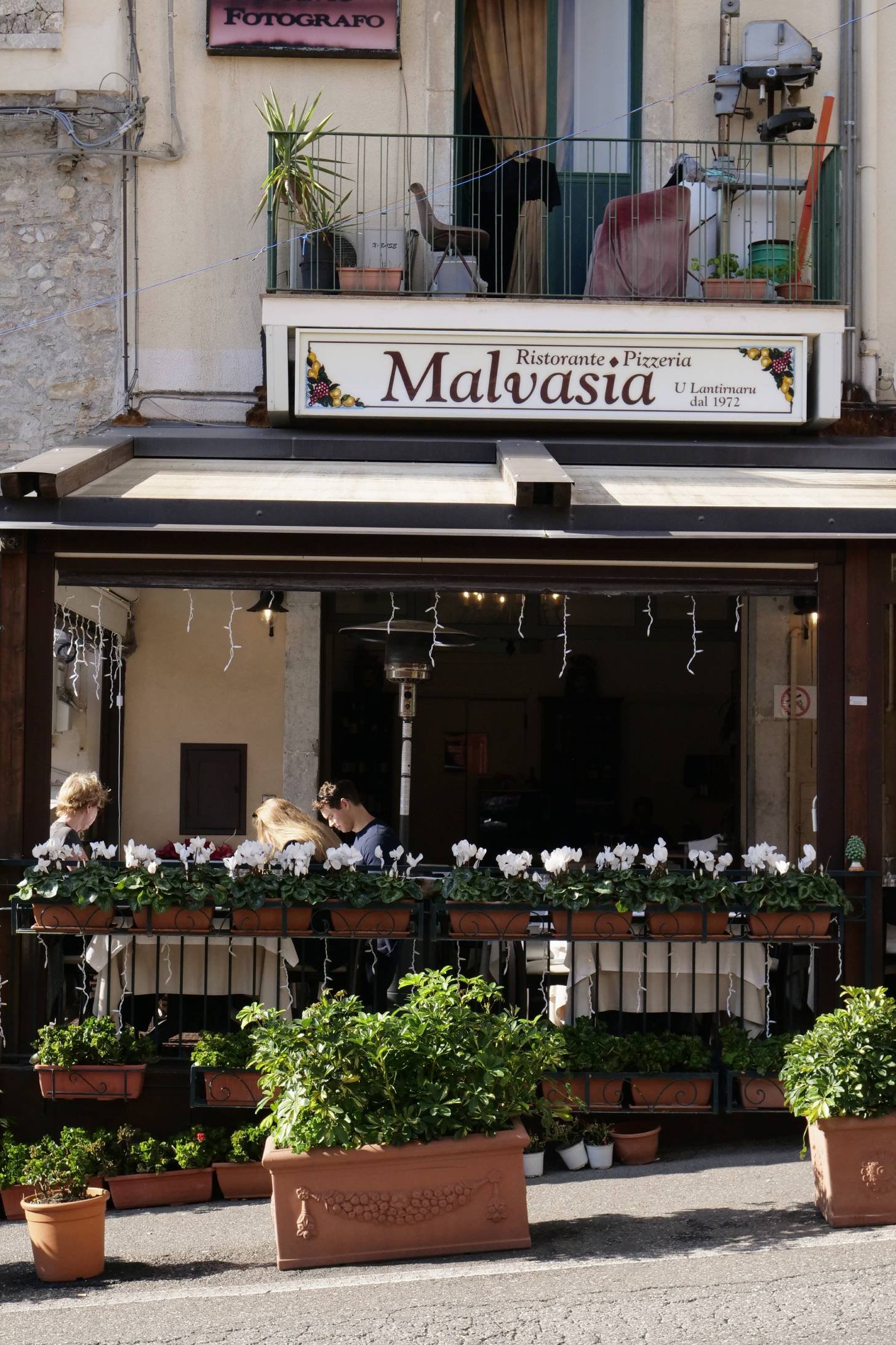 Malvasia, Restaurant in Taormina