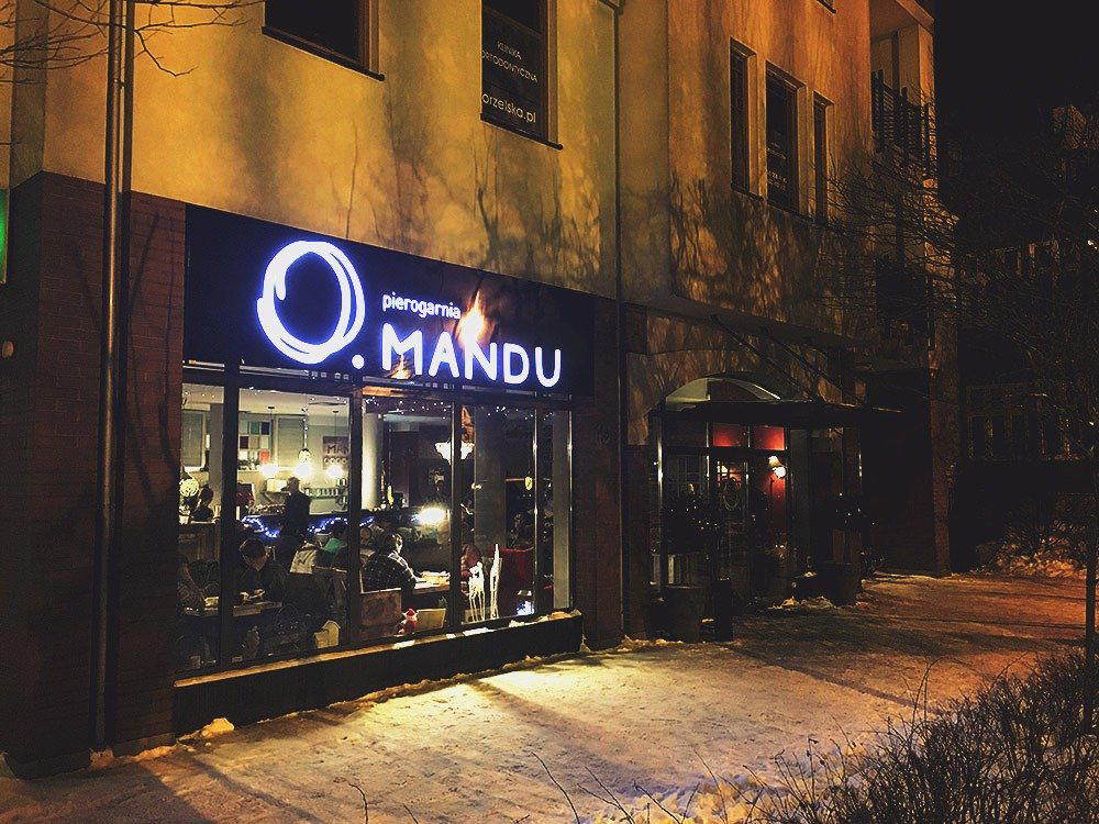 Pierogarnia Mandu Gdańsk Oliwa restaurant in Gdańsk, Poland