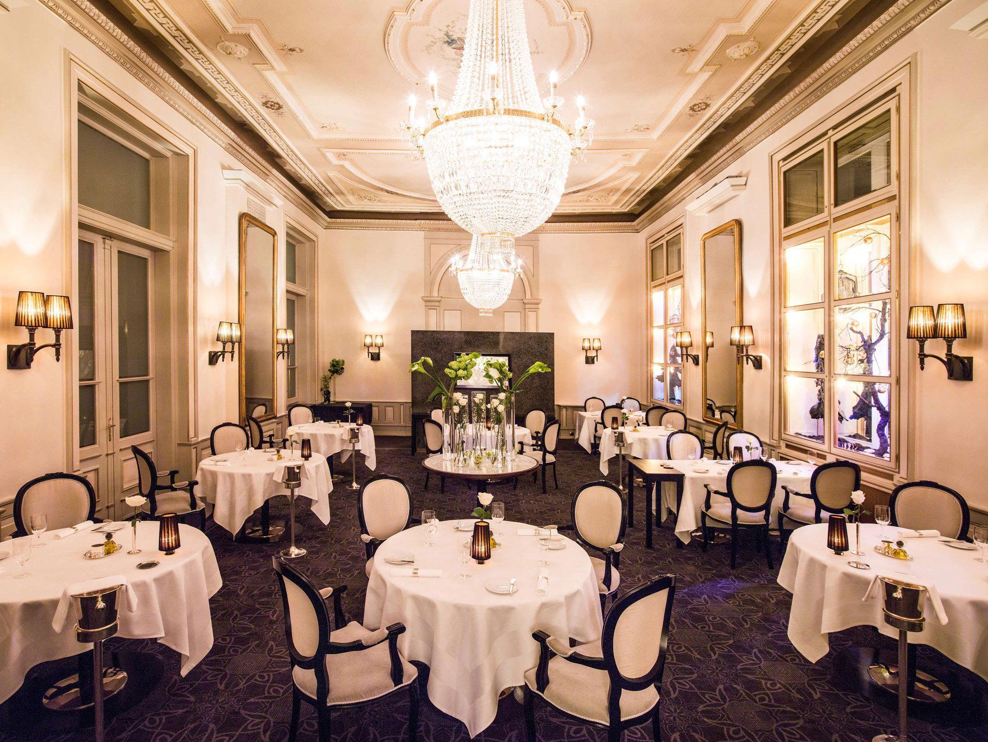 Cà d'Oro restaurant in St. Moritz, Switzerland