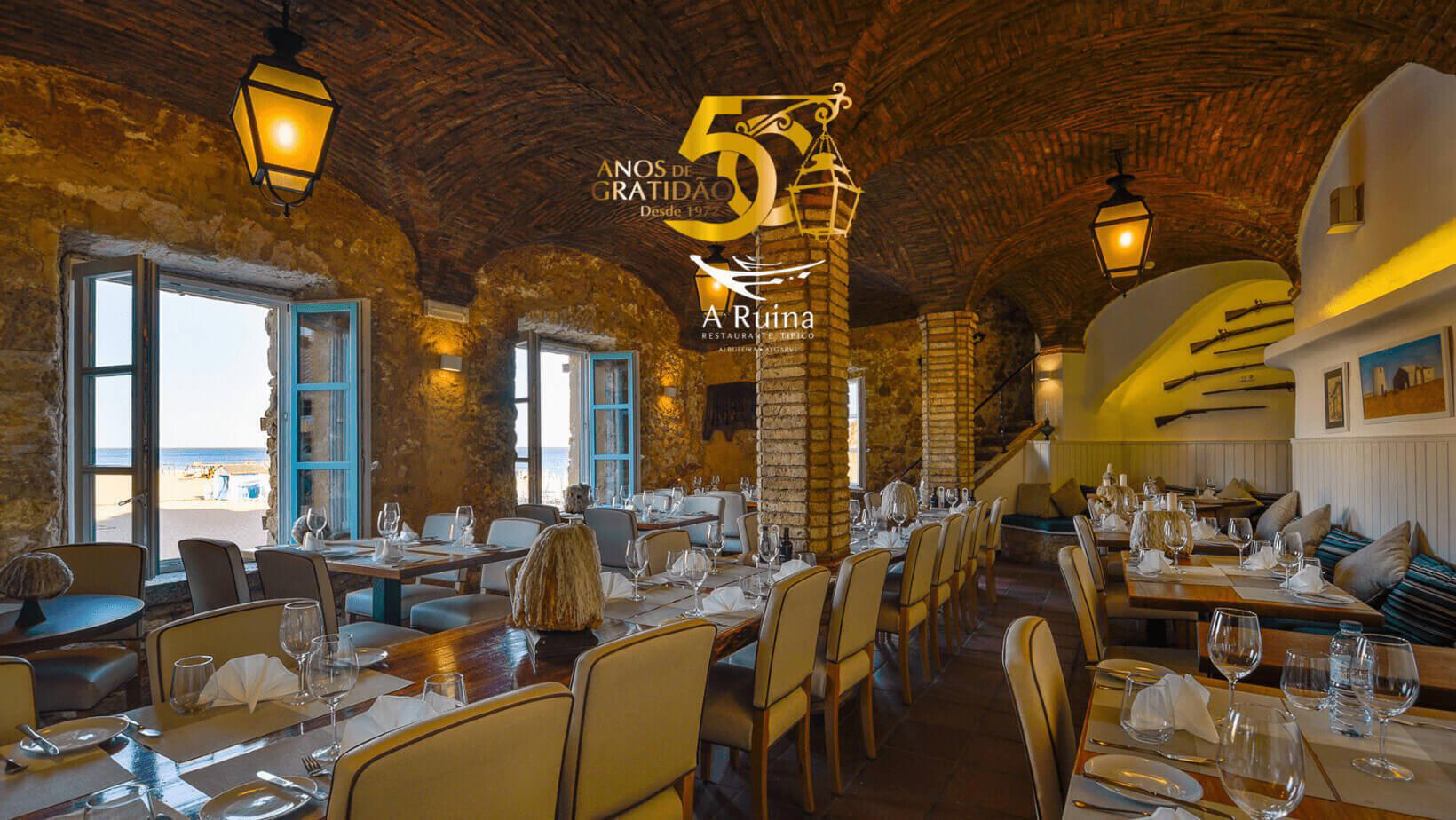 A Ruína restaurant in Albufeira
