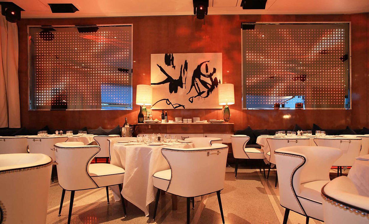 Cipriani restaurant in Ibiza, Spain